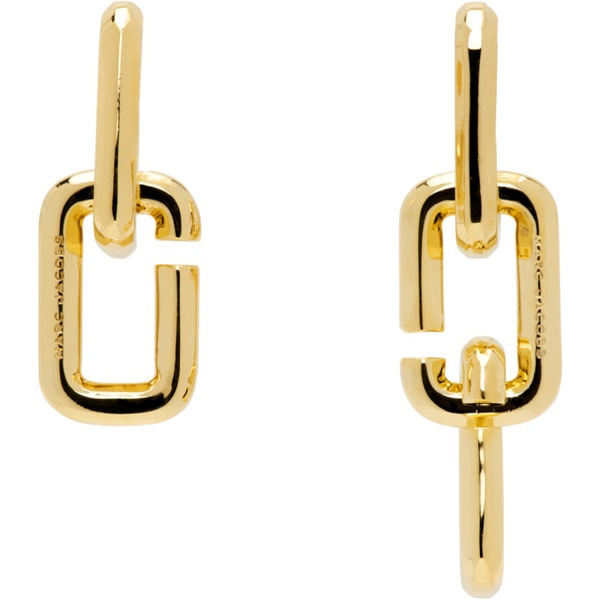 마크제이콥스 마크 제이콥스 Marc Jacobs Gold The J Marc Chain Link Earrings 241190F022015
