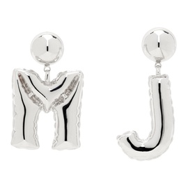 마크 제이콥스 Marc Jacobs Silver The MJ Balloon Earrings 241190F022020