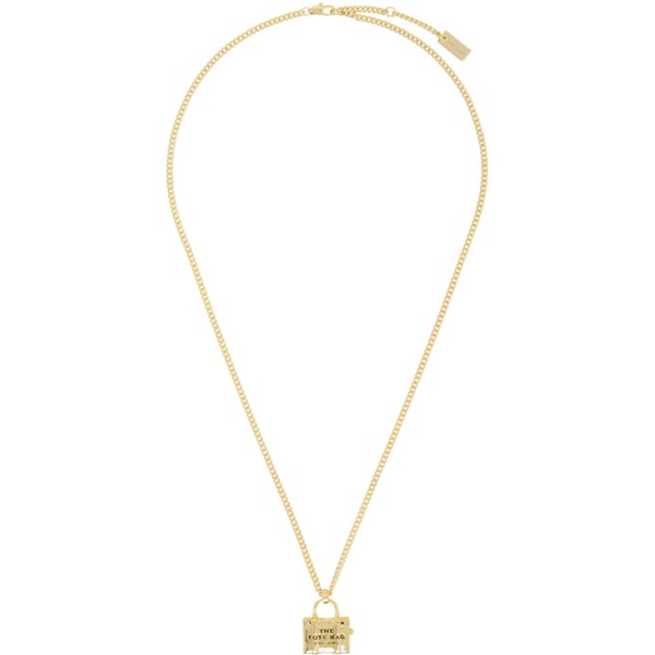 마크제이콥스 마크 제이콥스 Marc Jacobs Gold The Tote Bag Necklace 241190F023010