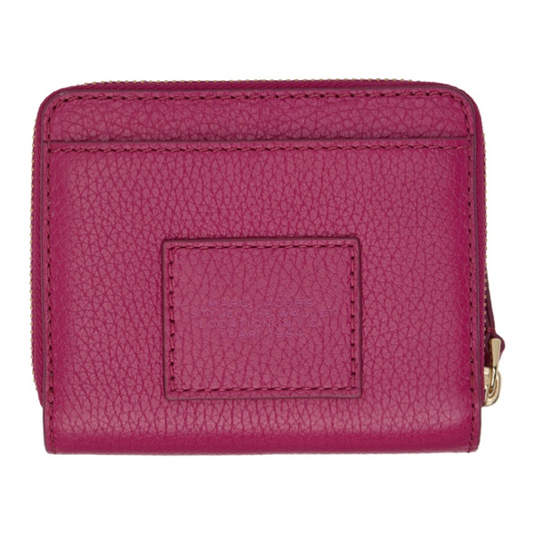 마크제이콥스 마크 제이콥스 Marc Jacobs Pink The Leather Mini Compact Wallet 241190F040016