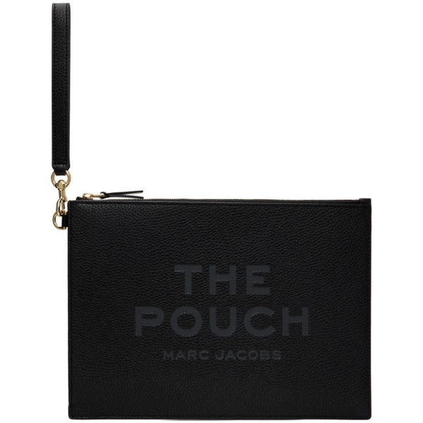 마크제이콥스 마크 제이콥스 Marc Jacobs Black The Leather Large Pouch 241190F045007
