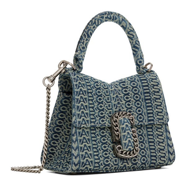 마크제이콥스 마크 제이콥스 Marc Jacobs Blue The St. Marc Mini Top Handle Bag 241190F046016