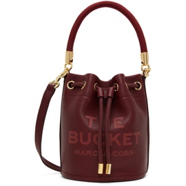 마크 제이콥스 Marc Jacobs Burgundy The Leather Bucket Bag 241190F048003