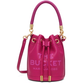 마크 제이콥스 Marc Jacobs Pink The Leather Mini Bucket Bag 241190F048008
