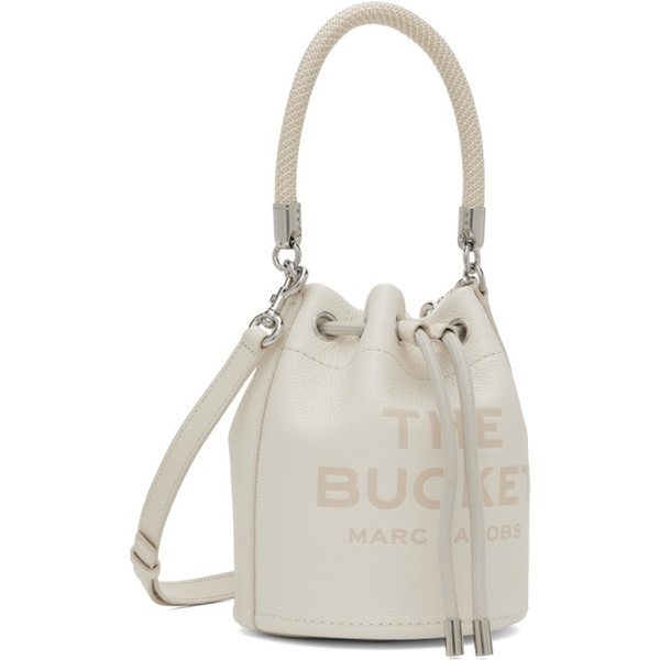 마크제이콥스 마크 제이콥스 Marc Jacobs White The Leather Bucket Bag 241190F048051