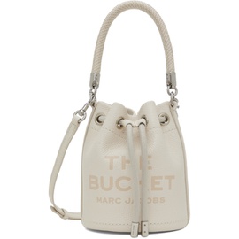 마크 제이콥스 Marc Jacobs White The Leather Mini Bucket Bag 241190F048067