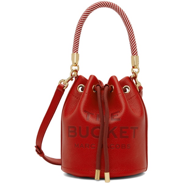 마크제이콥스 마크 제이콥스 Marc Jacobs Red The Leather Bucket Bag 241190F048079