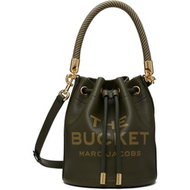 마크 제이콥스 Marc Jacobs Green The Leather Bucket Bag 241190F048100