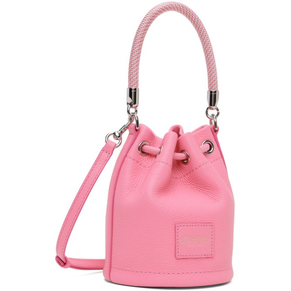 마크제이콥스 마크 제이콥스 Marc Jacobs Pink The Leather Mini Bucket Bag 241190F048119