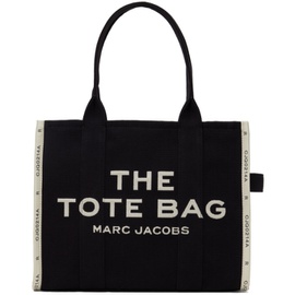 마크 제이콥스 Marc Jacobs Black The Jacquard Large Tote 241190F049024