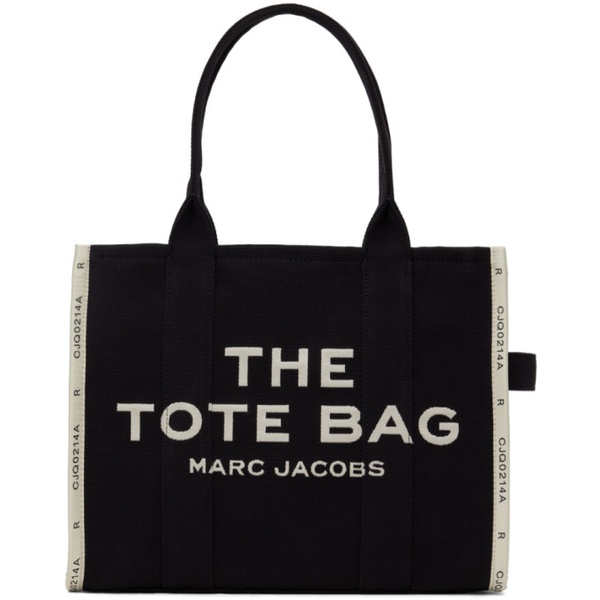 마크제이콥스 마크 제이콥스 Marc Jacobs Black The Jacquard Large Tote 241190F049024