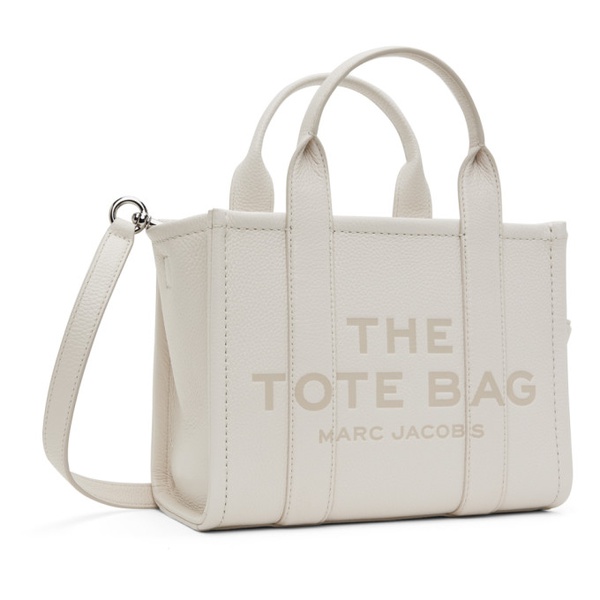 마크제이콥스 마크 제이콥스 Marc Jacobs 오프화이트 Off-White The Leather Small Tote Bag Tote 241190F049062