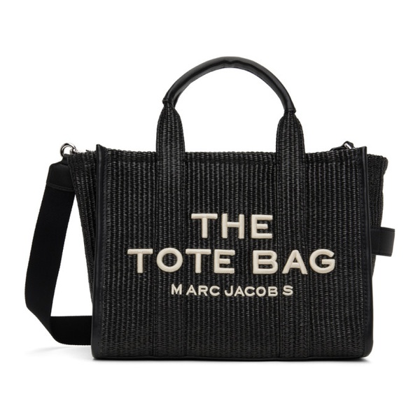 마크제이콥스 마크 제이콥스 Marc Jacobs Black The Woven Medium Tote Bag Tote 241190F049110