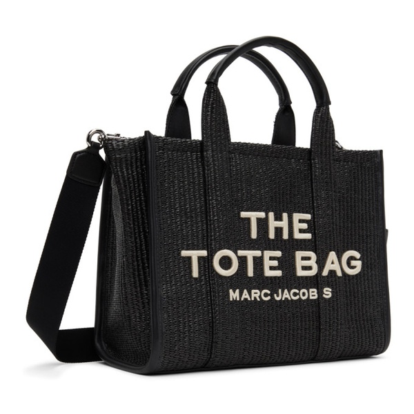 마크제이콥스 마크 제이콥스 Marc Jacobs Black The Woven Medium Tote Bag Tote 241190F049110
