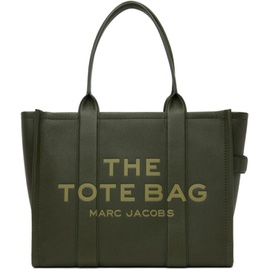 마크 제이콥스 Marc Jacobs Khaki The Leather Large Tote 241190F049120