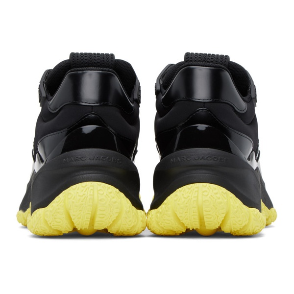 마크제이콥스 마크 제이콥스 Marc Jacobs Black The Lazy Runner Sneakers 241190F128002
