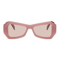 레트로슈퍼퓨쳐 R에트로 ETROSUPERFUTURE Pink & Burgundy Tempio Sunglasses 241191M134001