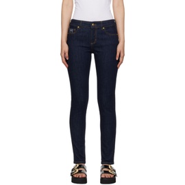 베르사체 진 꾸뛰르 베르사체 Versace Jeans Couture Indigo Five-Pocket Jeans 241202F069003