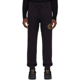 베르사체 진 꾸뛰르 베르사체 Versace Jeans Couture Black V-Emblem Sweatpants 241202M190000