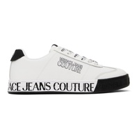 베르사체 진 꾸뛰르 베르사체 Versace Jeans Couture White Court 88 Sneakers 241202M237012