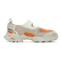 로아 ROA 오프화이트 Off-White & Orange Rozes Sneakers 241204M237000