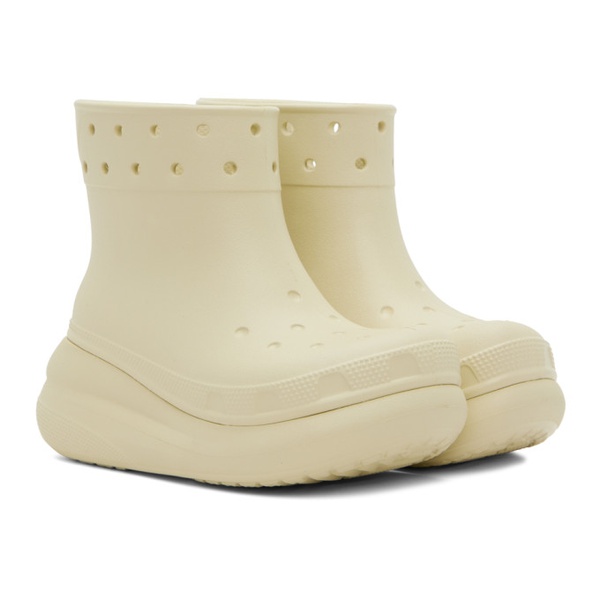 크록스 Crocs 오프화이트 Off-White Crush Boots 241209M223000