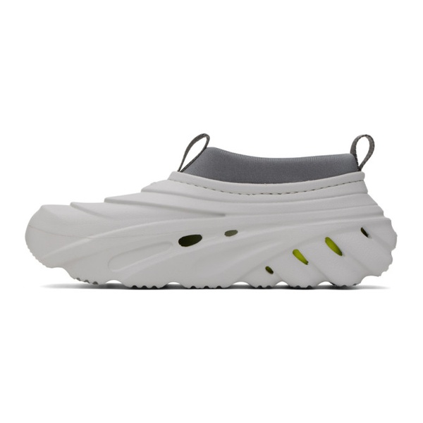 크록스 Crocs Gray Echo Storm Sneakers 241209M231001