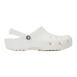 Crocs White Classic Clogs 241209M234058