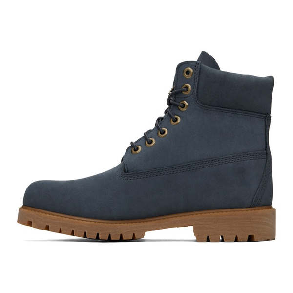  Timberland Indigo Heritage 6-Inch Lace-Up Boots 241210M255003