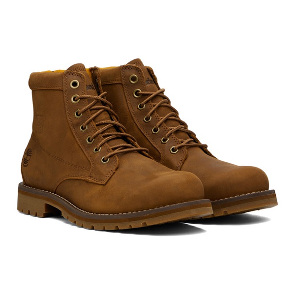  Timberland Tan Redwood Falls Waterproof Boots 241210M255005