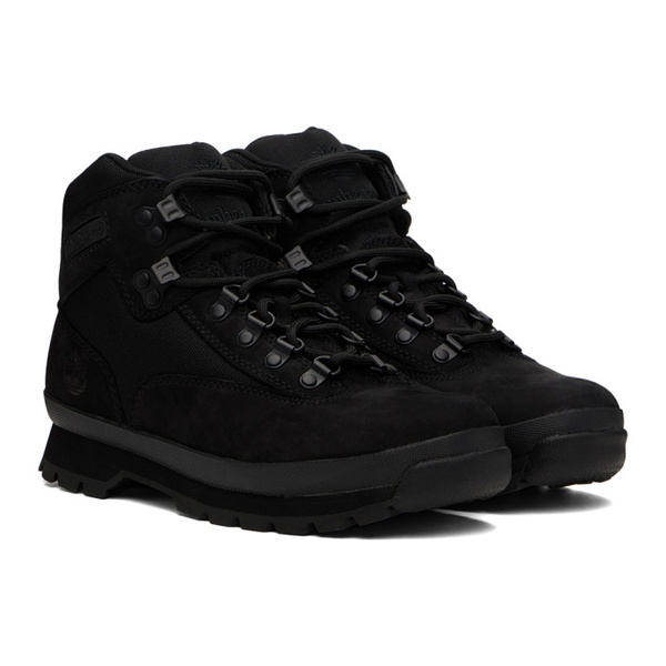  Timberland Black Euro Hiker Boots 241210M255008