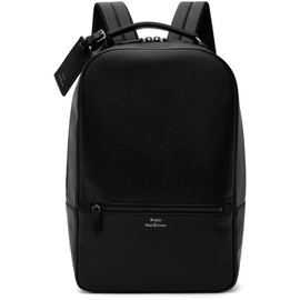 폴로 랄프 로렌 Polo Ralph Lauren Black Leather Backpack 241213M166001