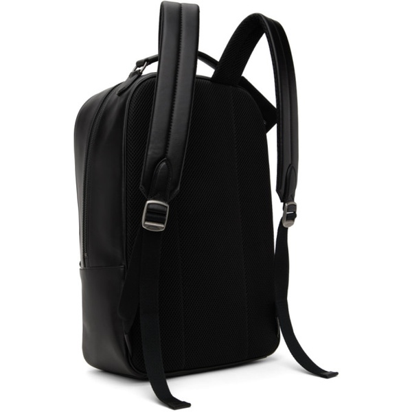 폴로랄프로렌 폴로 랄프 로렌 Polo Ralph Lauren Black Leather Backpack 241213M166001