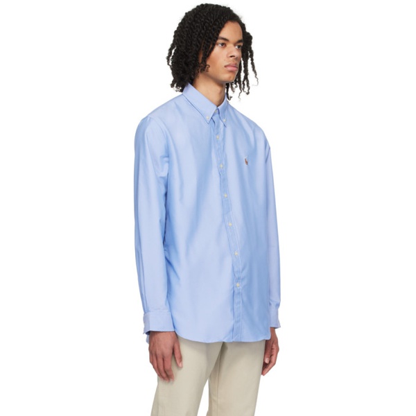 폴로랄프로렌 폴로 랄프 로렌 Polo Ralph Lauren Blue Classic Performance Shirt 241213M192014