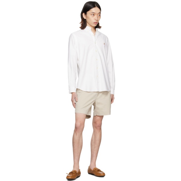 폴로랄프로렌 폴로 랄프 로렌 Polo Ralph Lauren White The Iconic Oxford Shirt 241213M192023