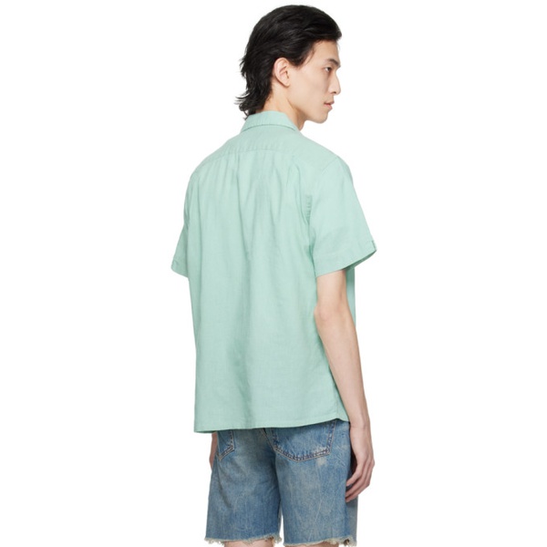 폴로랄프로렌 폴로 랄프 로렌 Polo Ralph Lauren Green Classic Fit Shirt 241213M192039