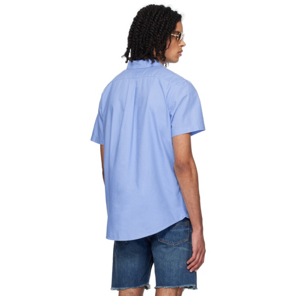 폴로랄프로렌 폴로 랄프 로렌 Polo Ralph Lauren Blue Classic Fit Shirt 241213M192053