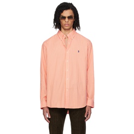 폴로 랄프 로렌 Polo Ralph Lauren Orange Classic Fit Shirt 241213M192065