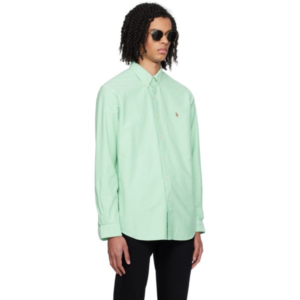 폴로랄프로렌 폴로 랄프 로렌 Polo Ralph Lauren Green The Iconic Shirt 241213M192077