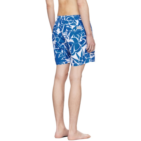 폴로랄프로렌 폴로 랄프 로렌 Polo Ralph Lauren Blue Traveler Swim Shorts 241213M208004
