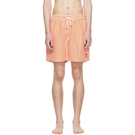 폴로 랄프 로렌 Polo Ralph Lauren Orange Traveler Swim Shorts 241213M208005