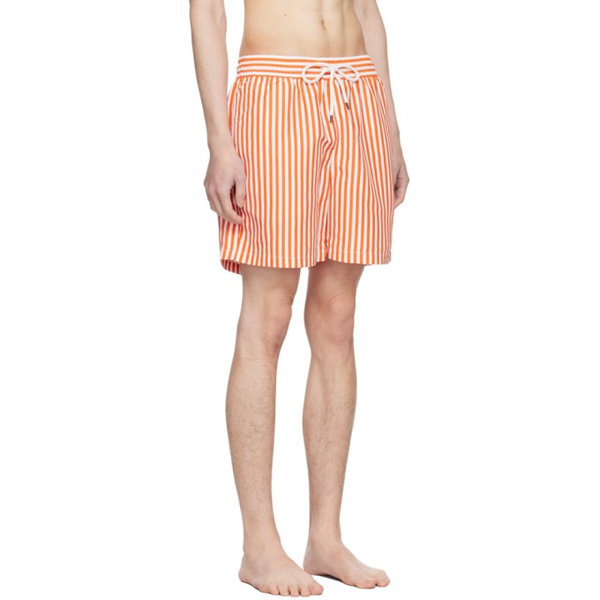 폴로랄프로렌 폴로 랄프 로렌 Polo Ralph Lauren Orange Traveler Swim Shorts 241213M208005