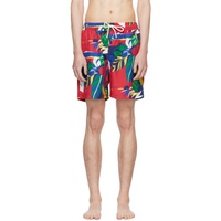 폴로 랄프 로렌 Polo Ralph Lauren Multicolor Printed Swim Shorts 241213M208006
