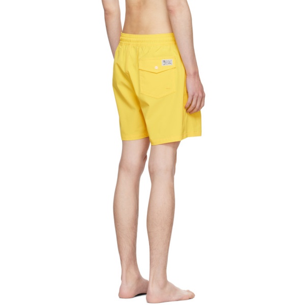 폴로랄프로렌 폴로 랄프 로렌 Polo Ralph Lauren Yellow Traveler Swim Shorts 241213M208010
