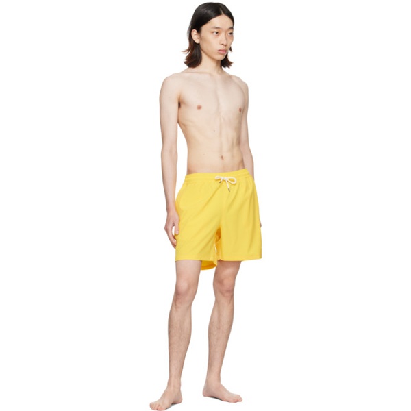 폴로랄프로렌 폴로 랄프 로렌 Polo Ralph Lauren Yellow Traveler Swim Shorts 241213M208010
