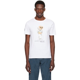 폴로 랄프 로렌 Polo Ralph Lauren White Polo Bear T-Shirt 241213M213007