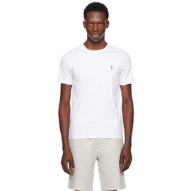 폴로 랄프 로렌 Polo Ralph Lauren White Classic Fit T-Shirt 241213M213015