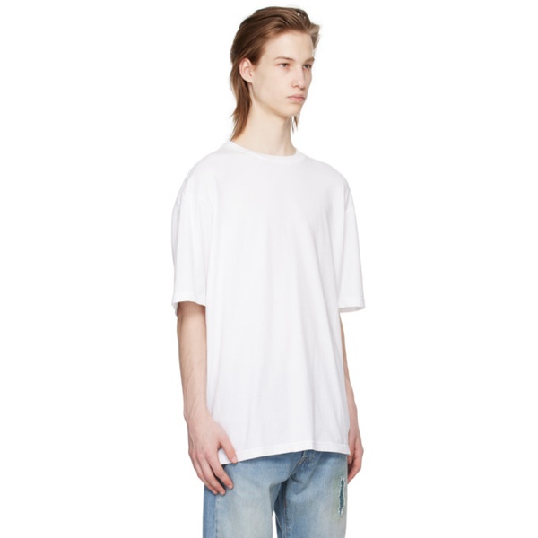  에이골디 AGOLDE White Sumner T-Shirt 241214M213003