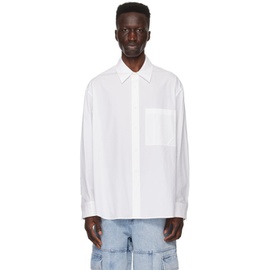 솔리드 옴므 Solid Homme White Cloud Shirt 241221M192015