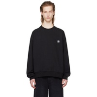 솔리드 옴므 Solid Homme Black Embroidered Sweatshirt 241221M204002